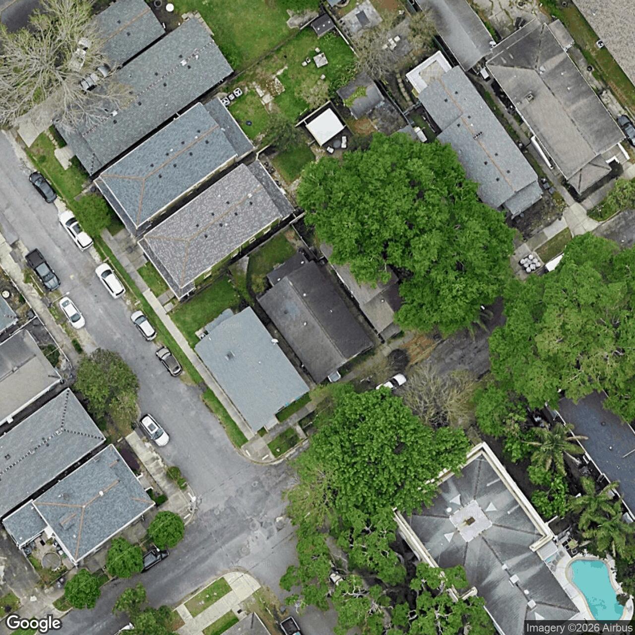 Satellite View for 404 Delaronde St, New Orleans, LA 70114