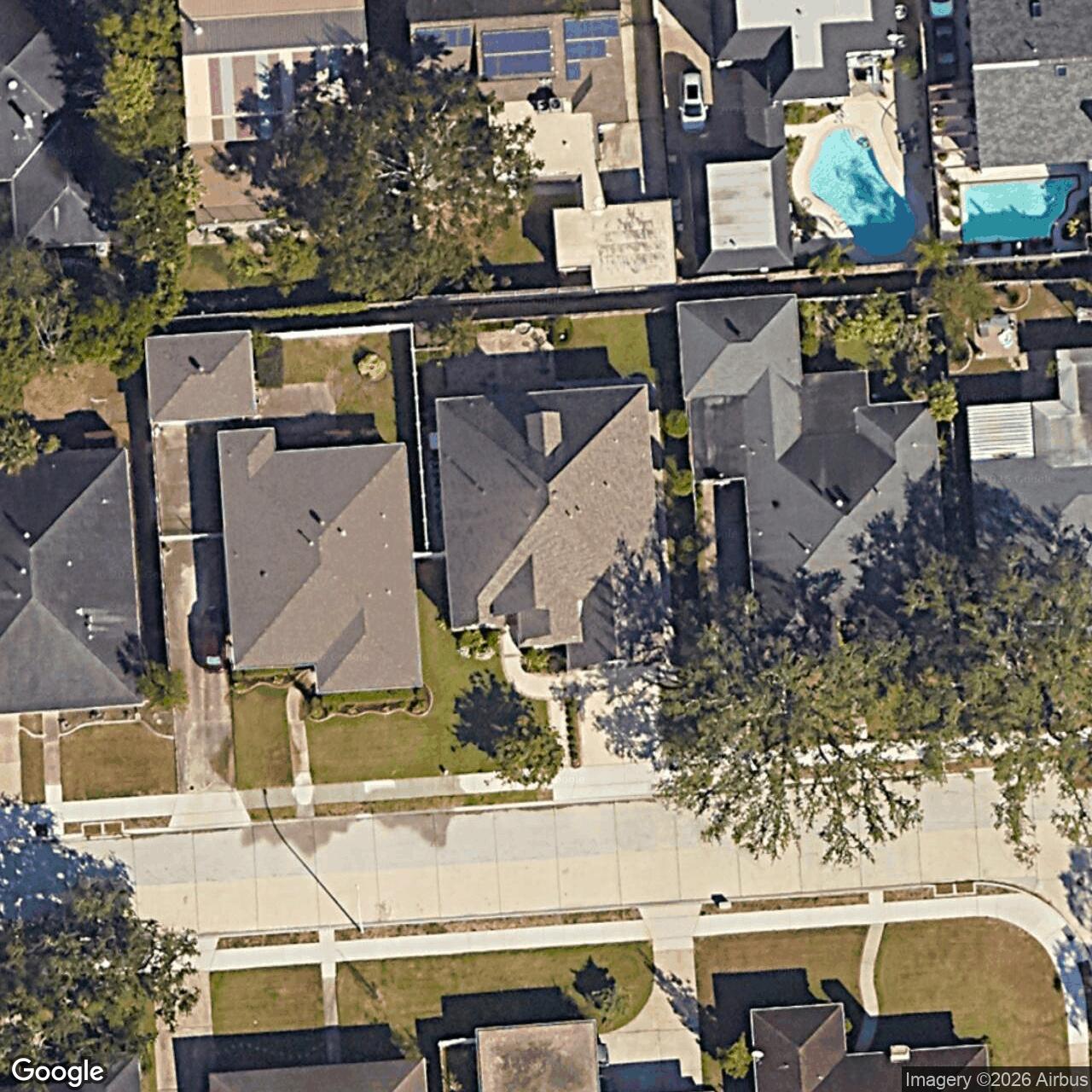 Satellite View for 2229 Jay St, New Orleans, LA 70122