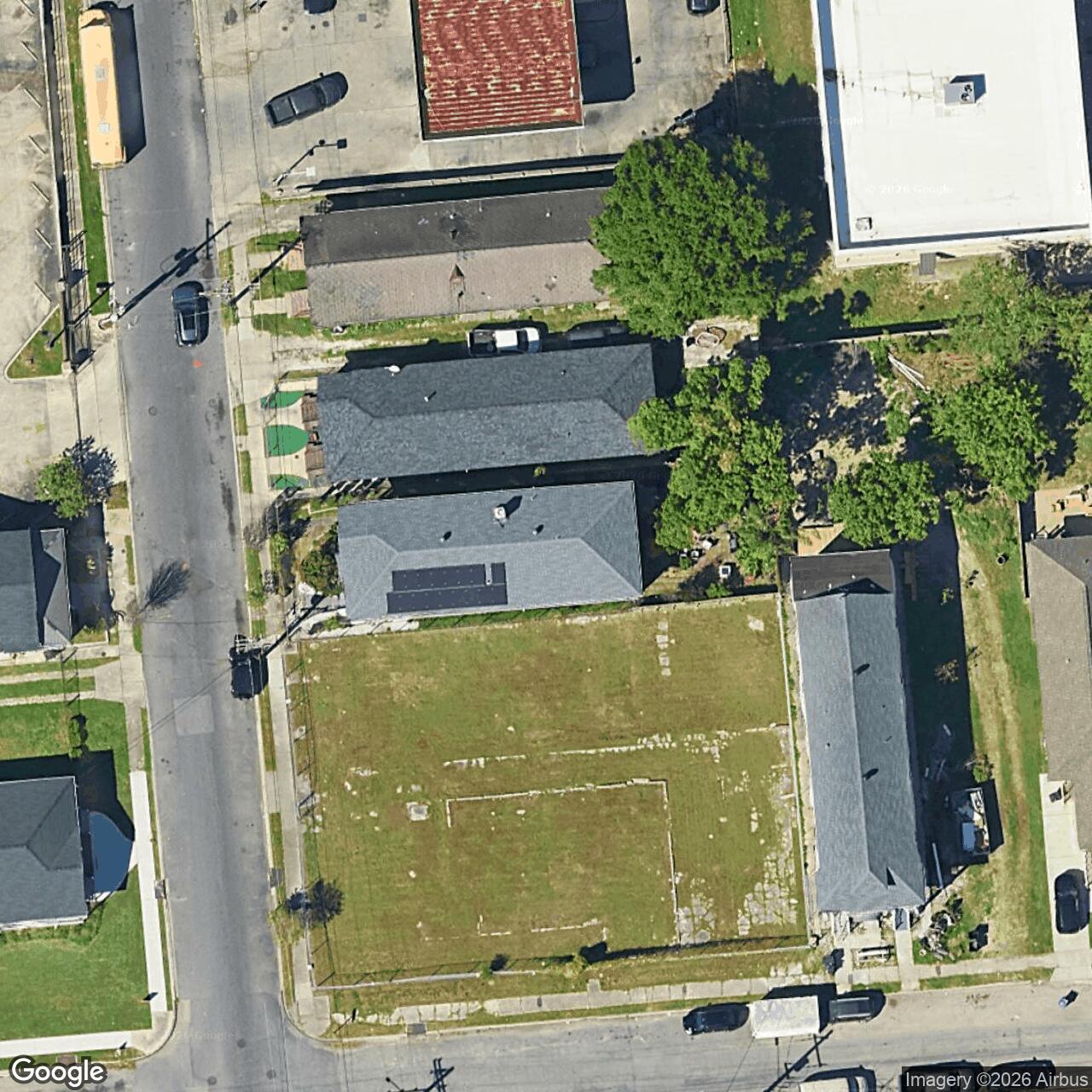 Satellite View for 2911 Milan St, New Orleans, LA 70115
