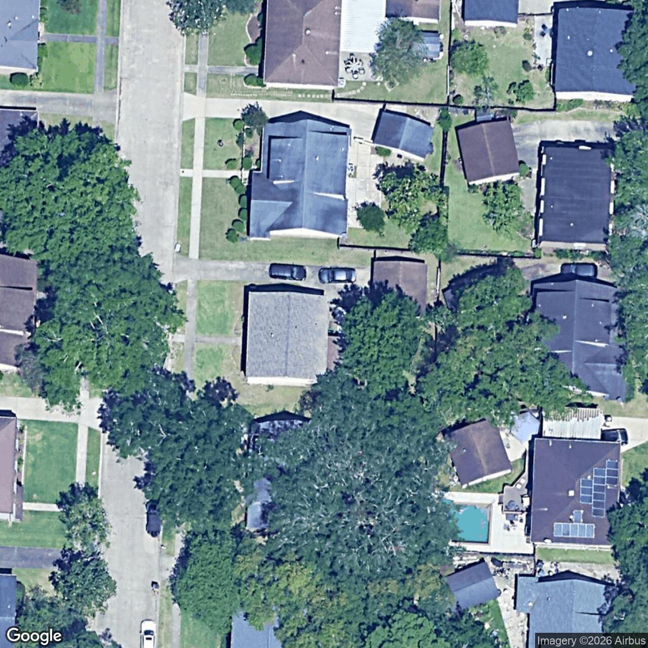 Satellite View for 3630 Rue Nadine, New Orleans, LA 70131