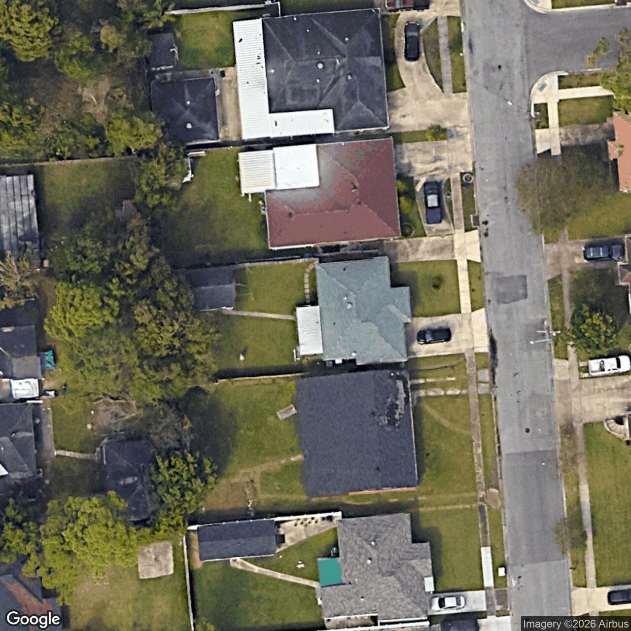 Satellite View for 4746 Babylon St, New Orleans, LA 70126