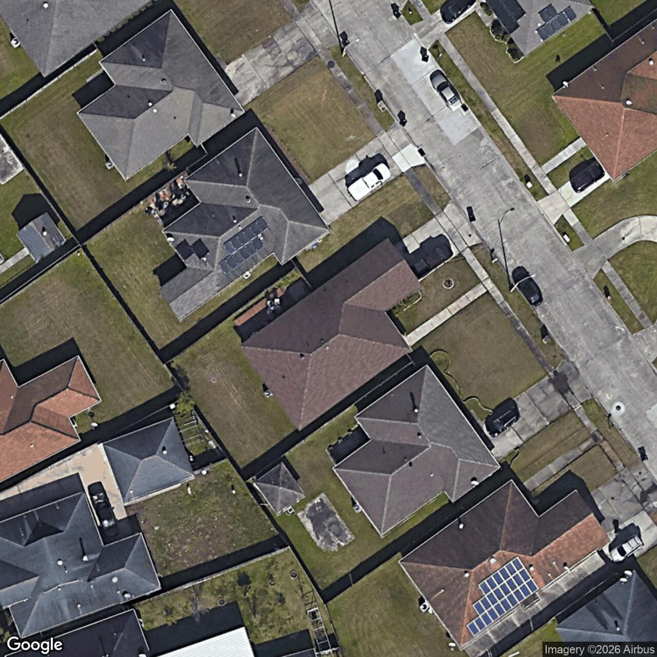 Satellite View for 5754 E Louis Prima Dr, New Orleans, LA 70128