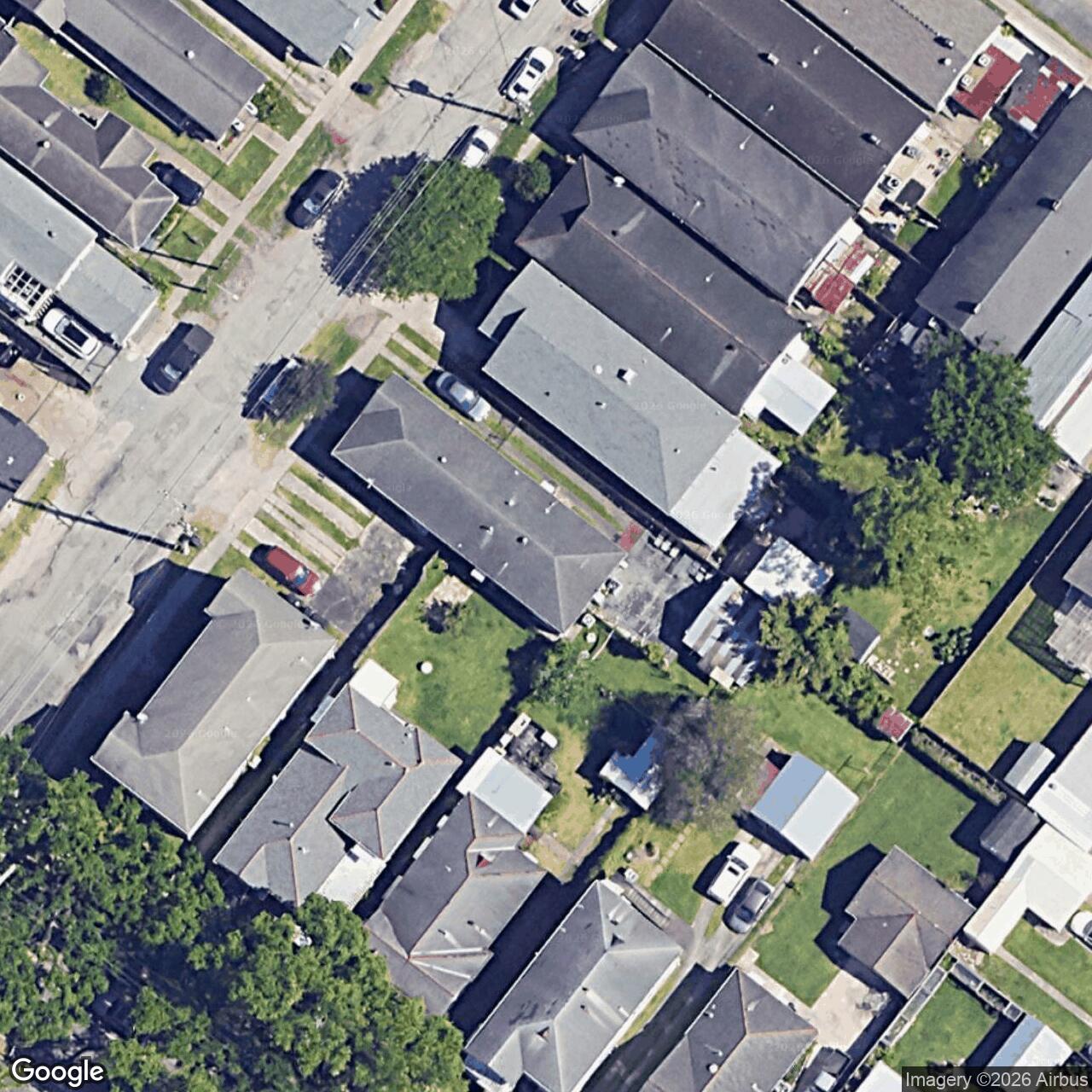 Satellite View for 318 N Bernadotte St, New Orleans, LA 70119