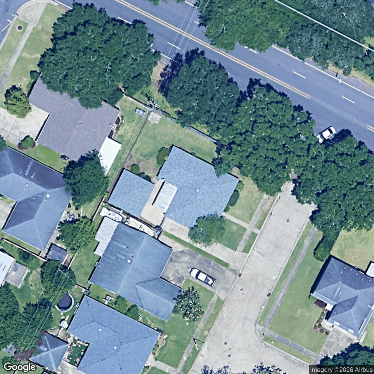 Satellite View for 2501 Chelsea Dr, New Orleans, LA 70131