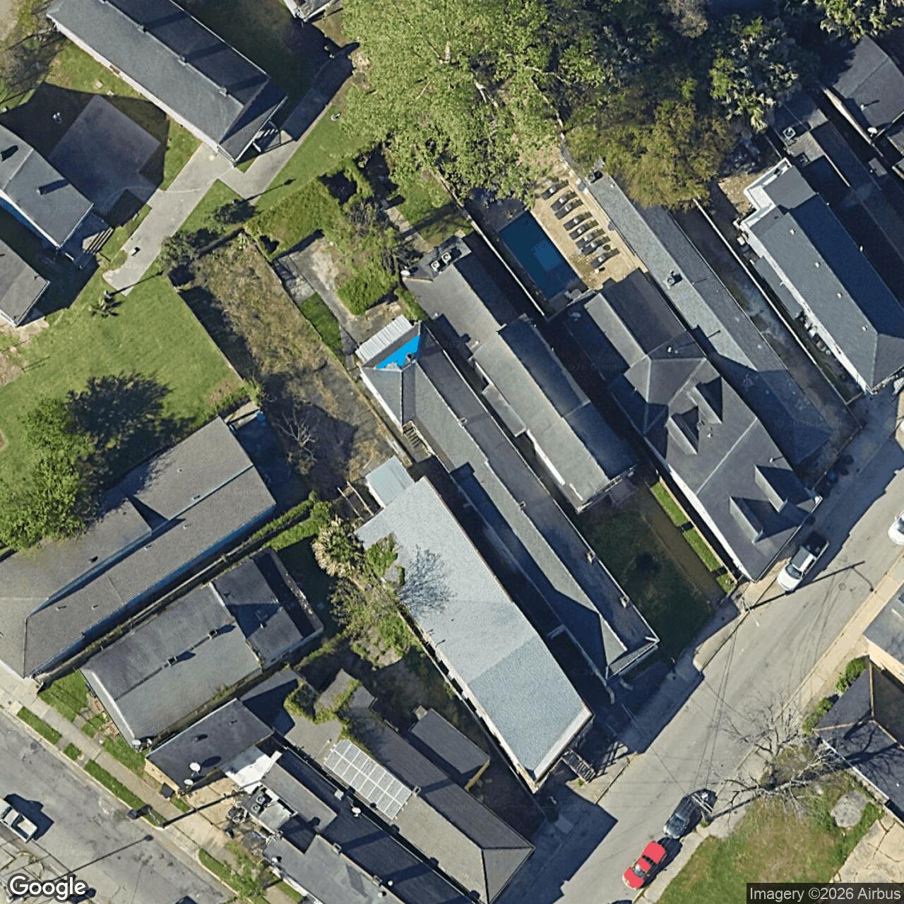 Satellite View for 1115 Marais St, New Orleans, LA 70116