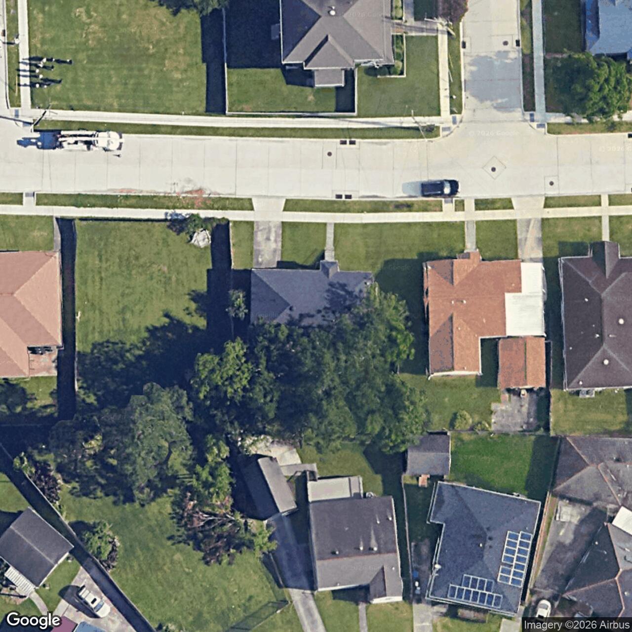 Satellite View for 3258 Frey Pl, New Orleans, LA 70119