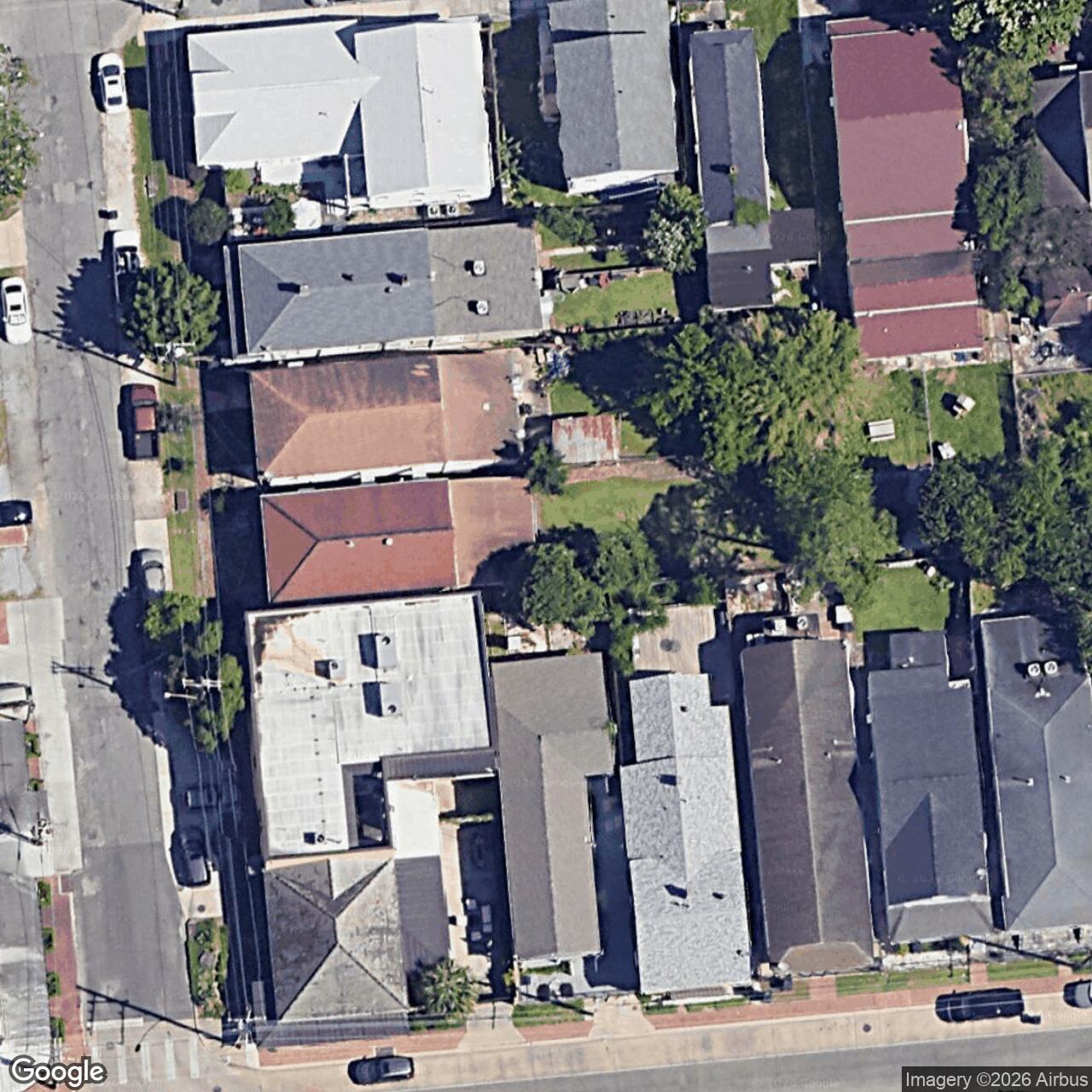 Satellite View for 517 Valence St, New Orleans, LA 70115