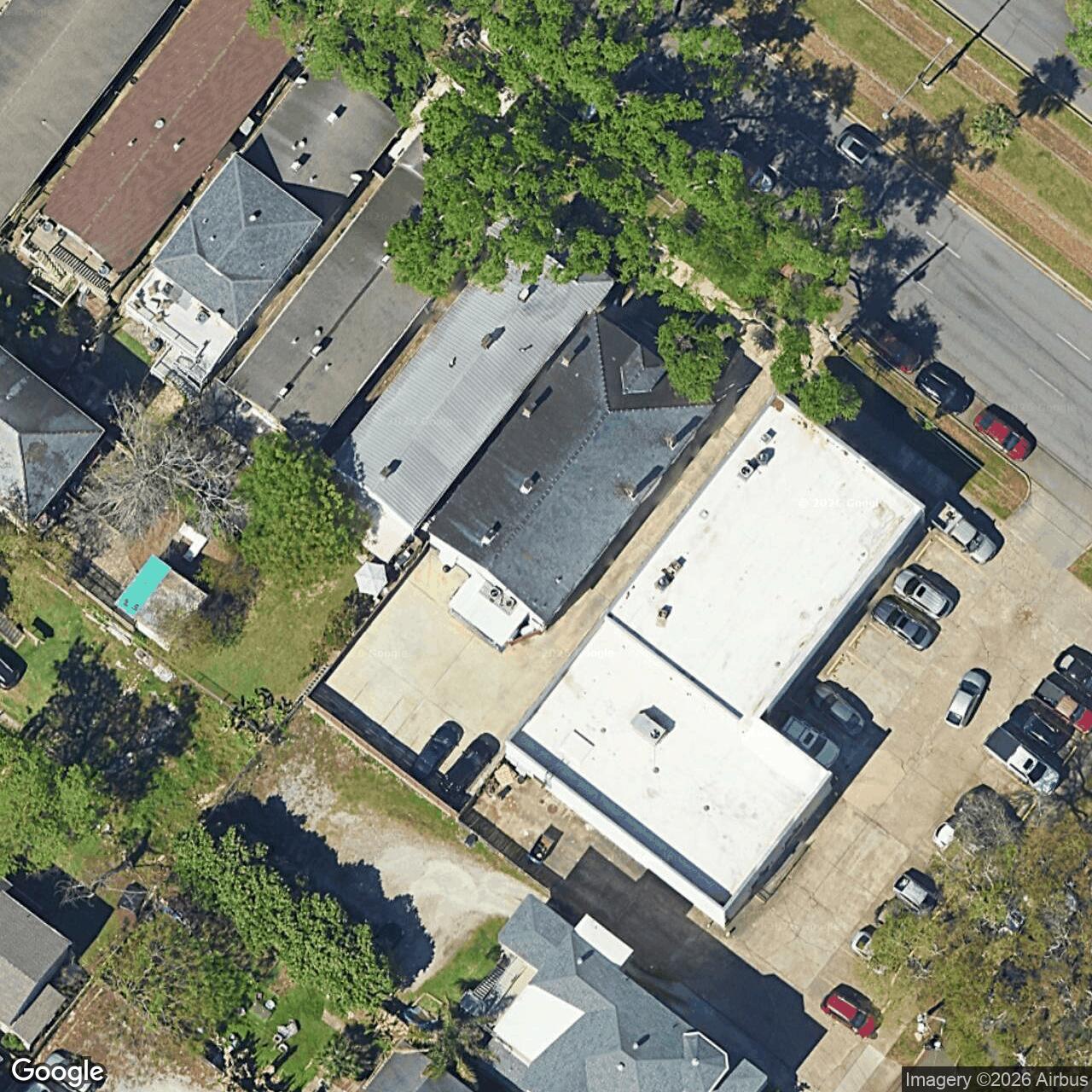 Satellite View for 4220 Canal St, New Orleans, LA 70119