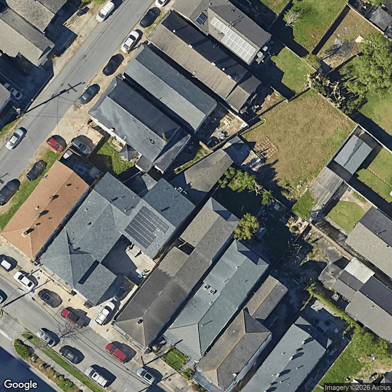 Satellite View for 2331 Dumaine St, New Orleans, LA 70119