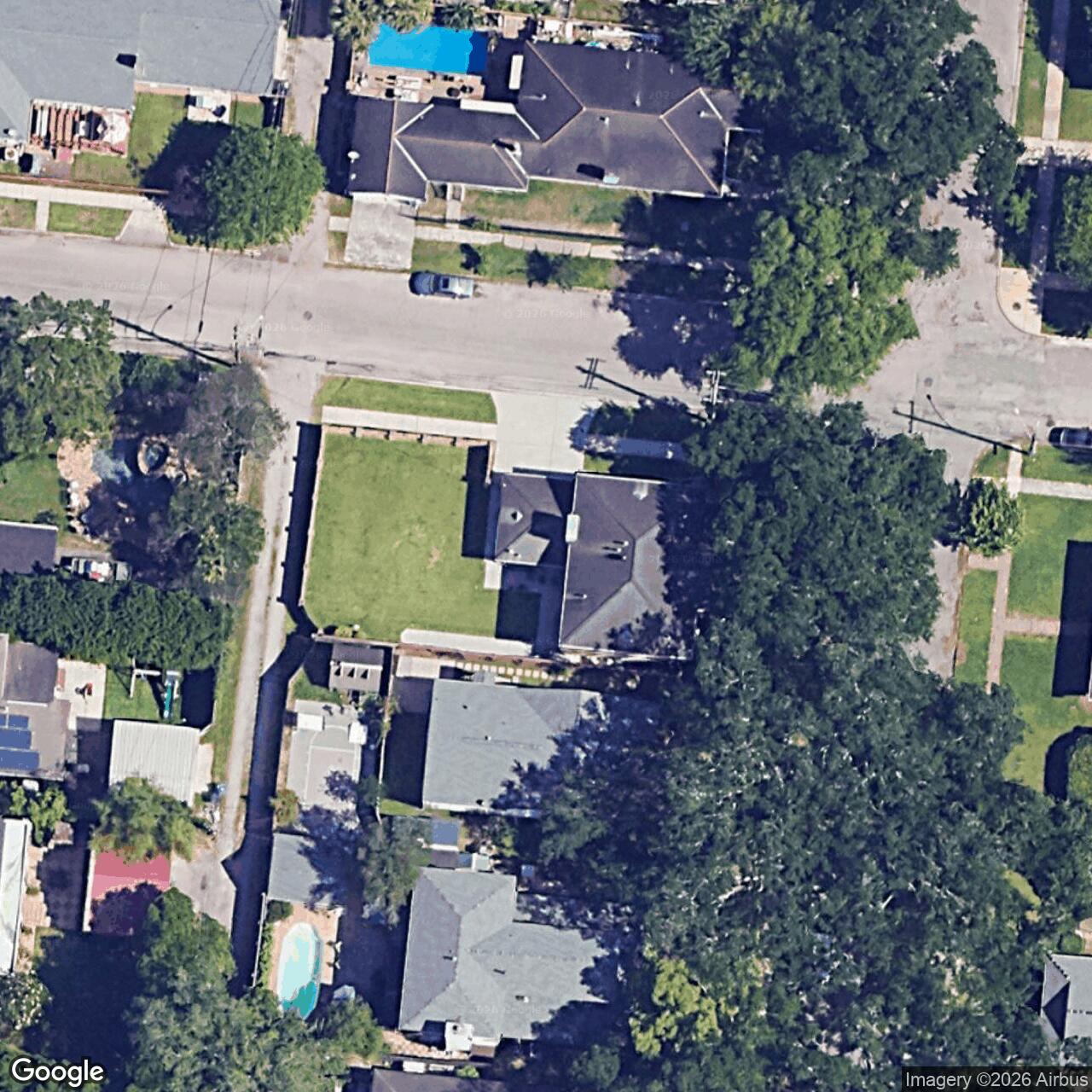 Satellite View for 5878 Marshal Foch St, New Orleans, LA 70124