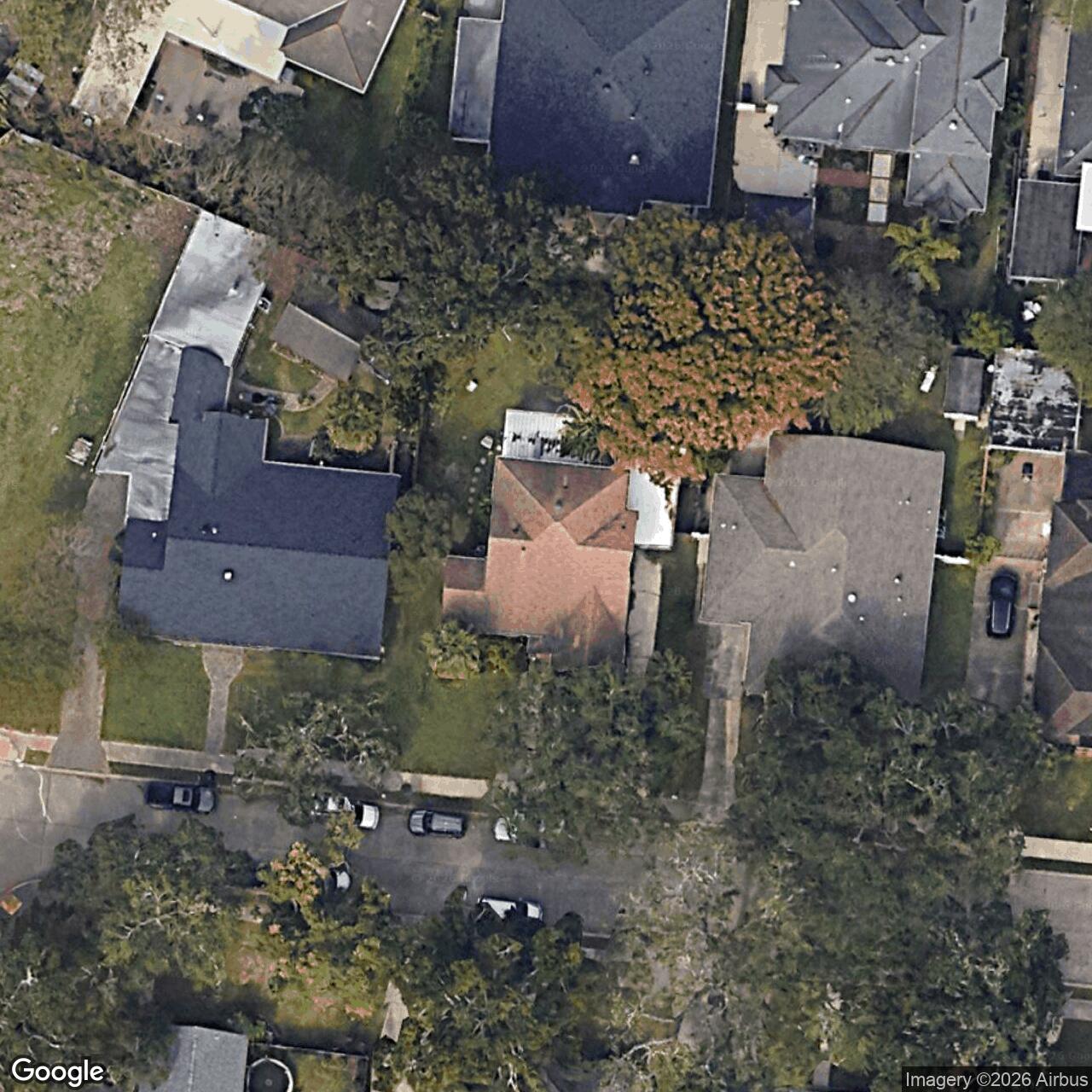 Satellite View for 415 Emerald St, New Orleans, LA 70124