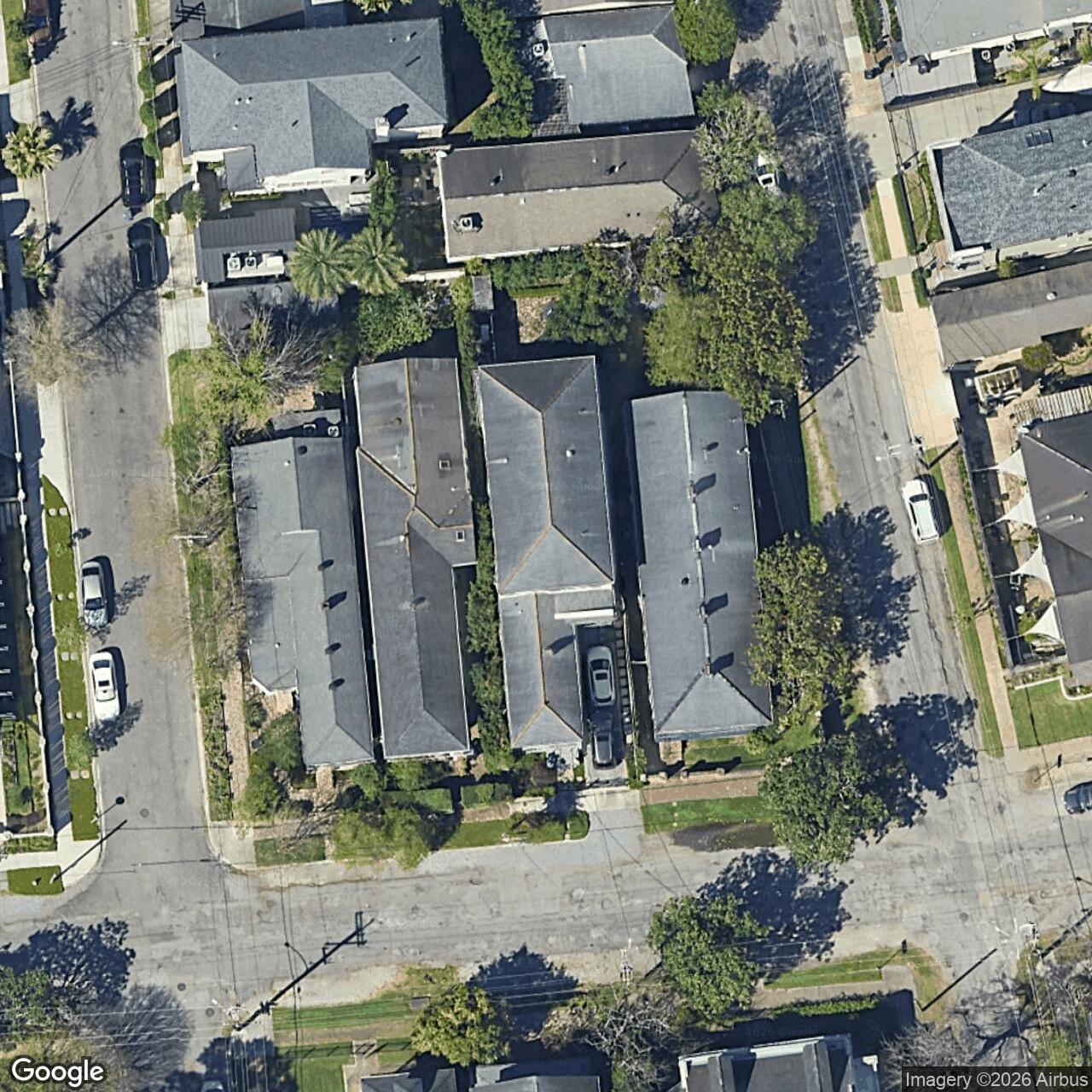 Satellite View for 3909 Camp St, New Orleans, LA 70115