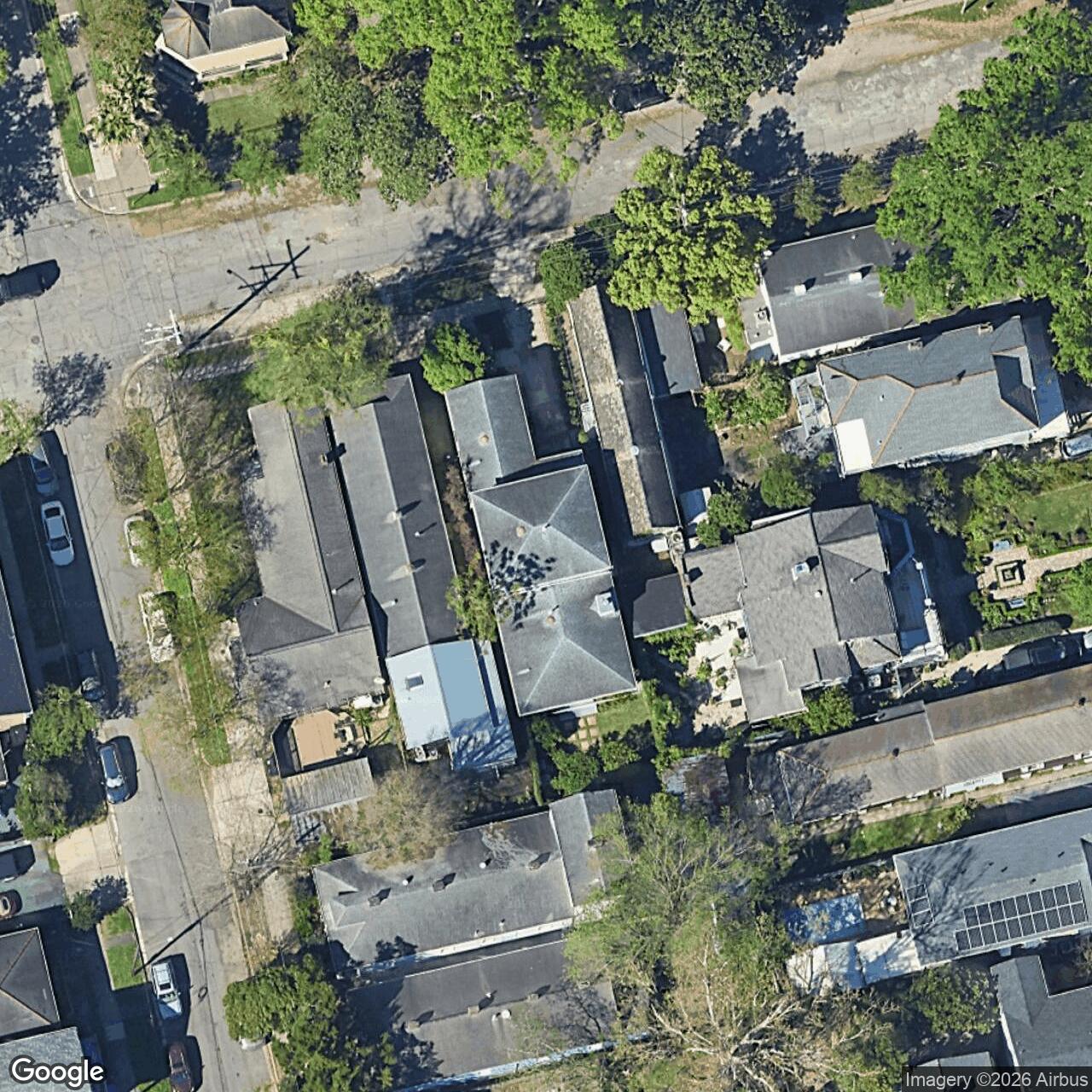 Satellite View for 3718 Camp St, New Orleans, LA 70115
