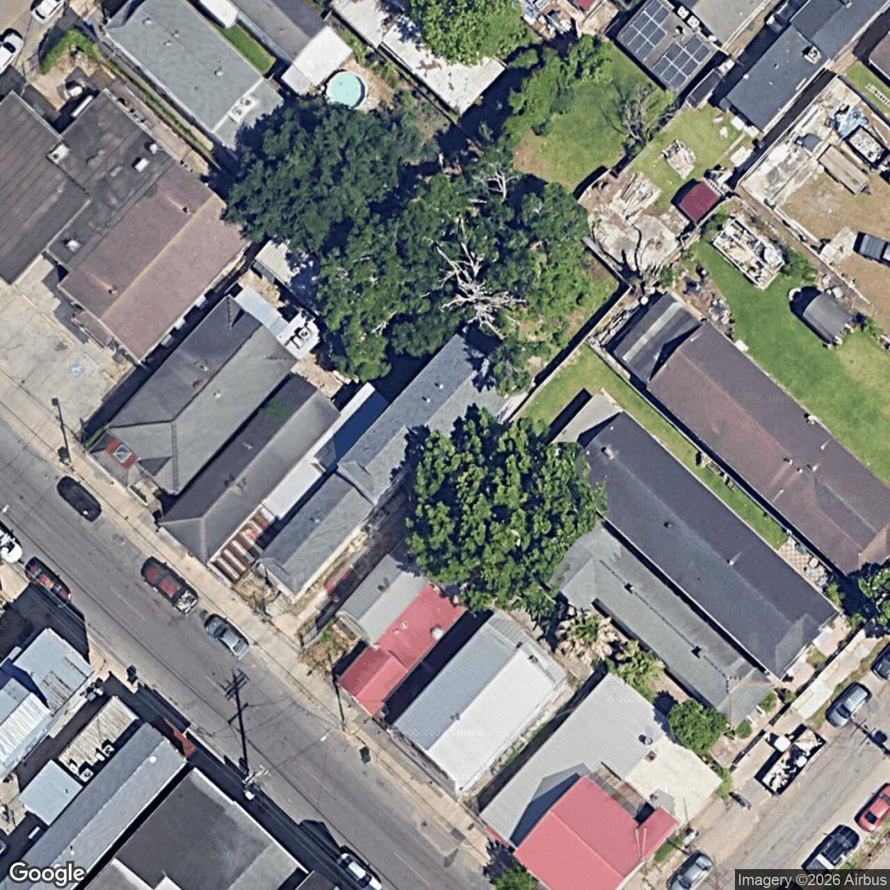Satellite View for 8519 Oak St, New Orleans, LA 70118