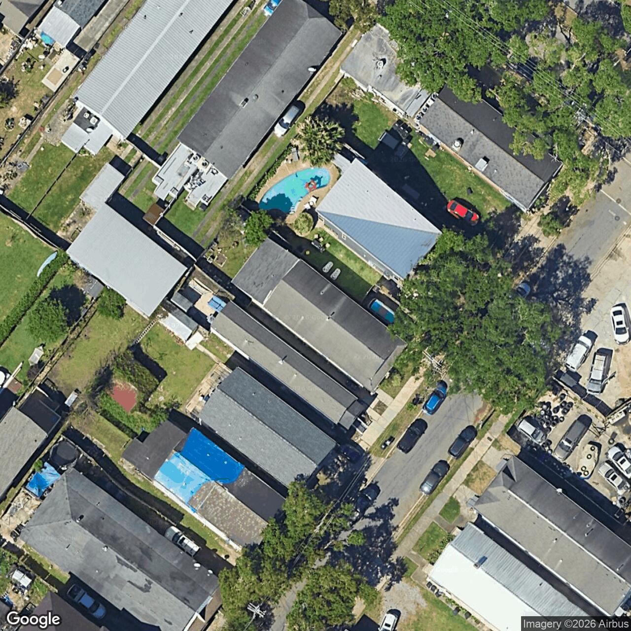Satellite View for 415 S Alexander St, New Orleans, LA 70119