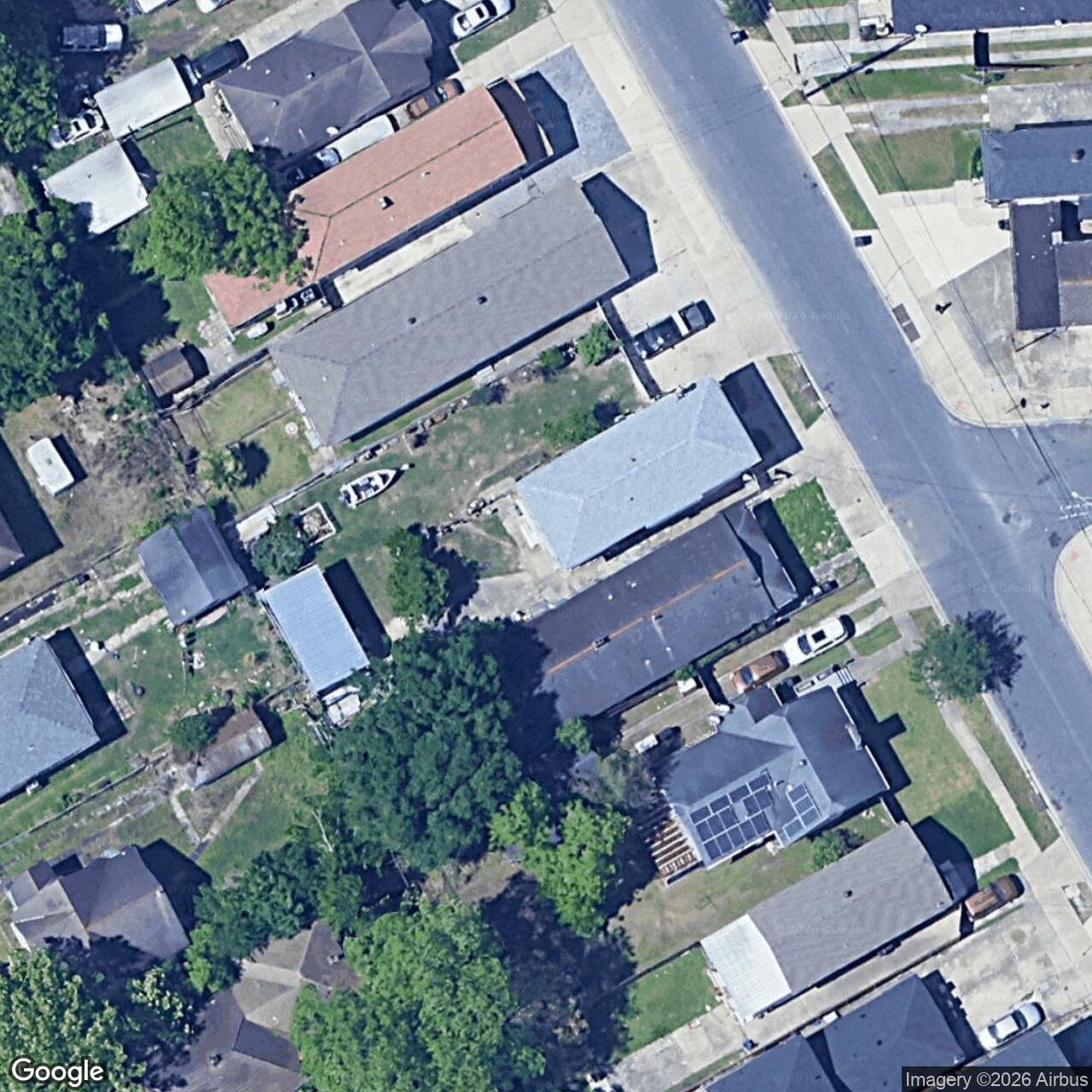 Satellite View for 3850 Clematis St, New Orleans, LA 70122