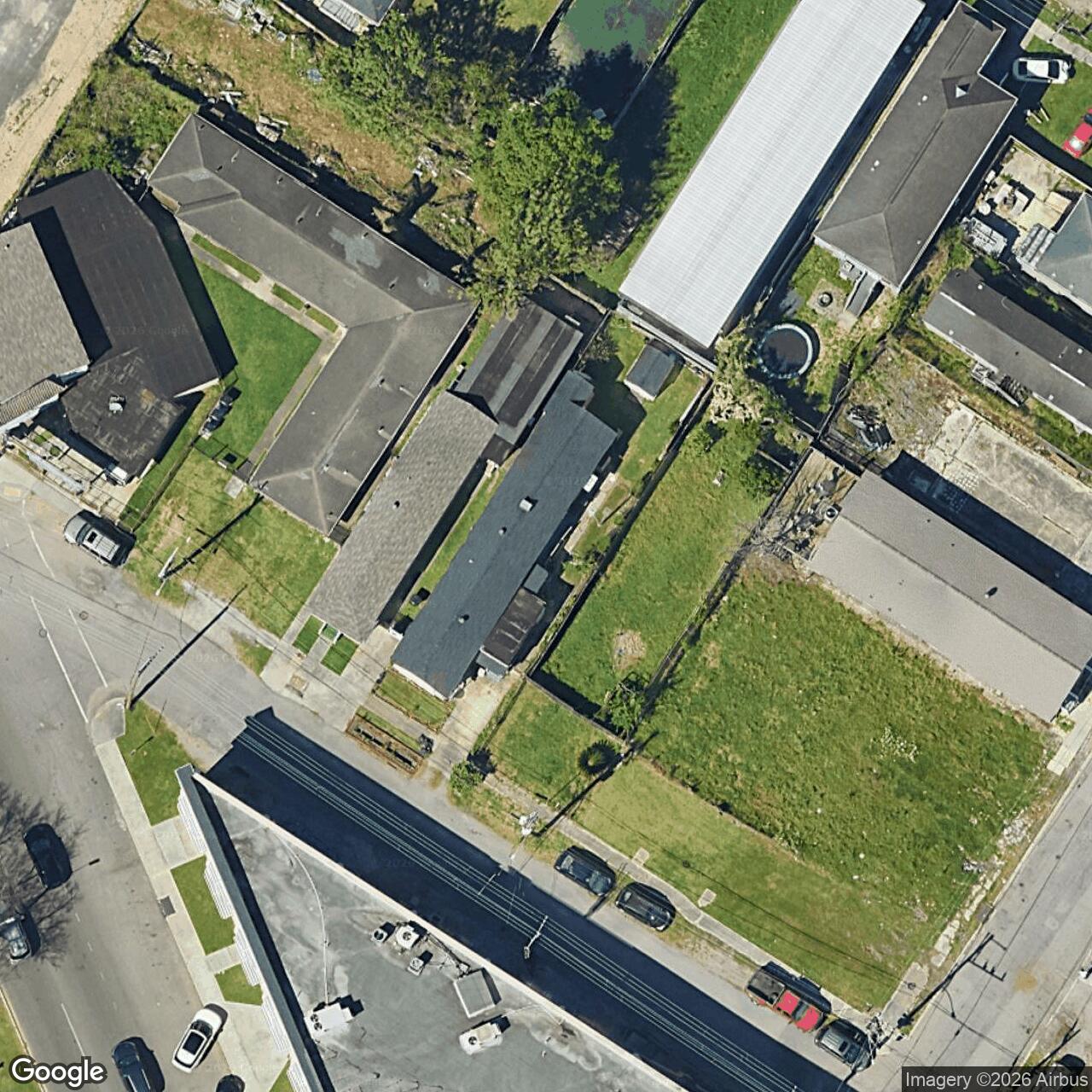 Satellite View for 4119 Eve St, New Orleans, LA 70125