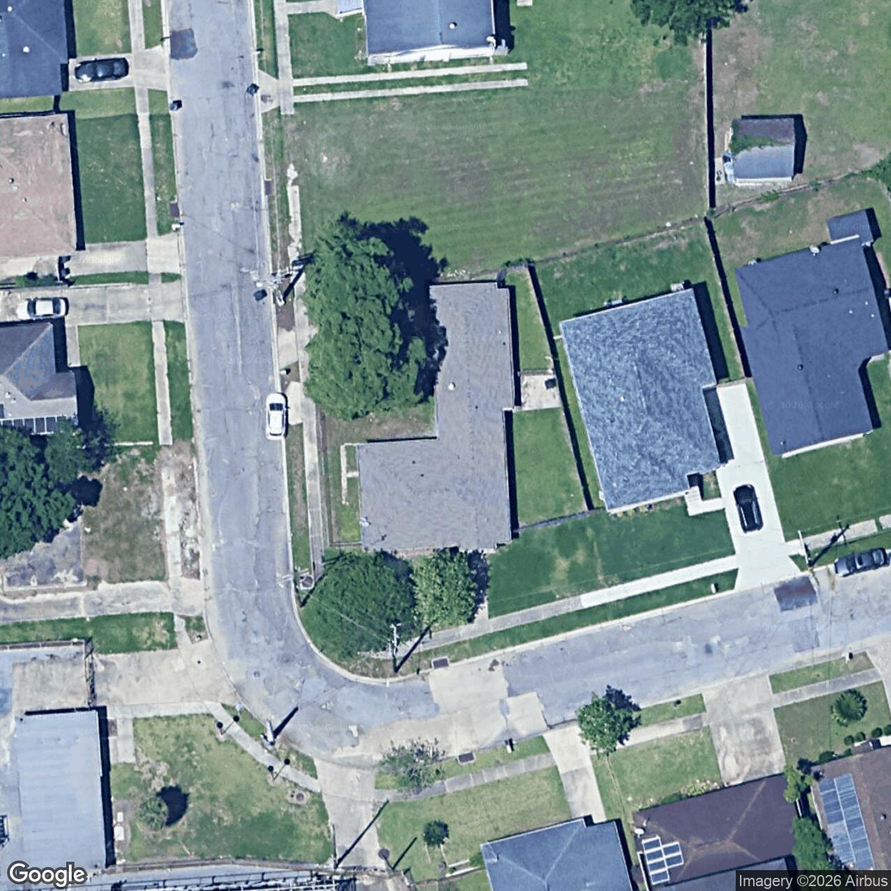 Satellite View for 5401 Providence Pl, New Orleans, LA 70126