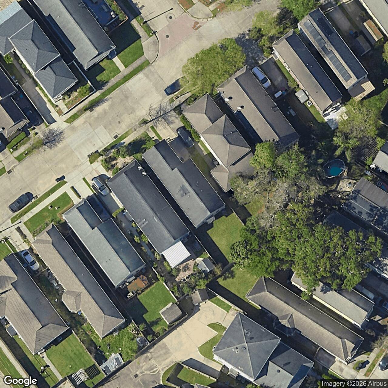 Satellite View for 2040 Chippewa St, New Orleans, LA 70130