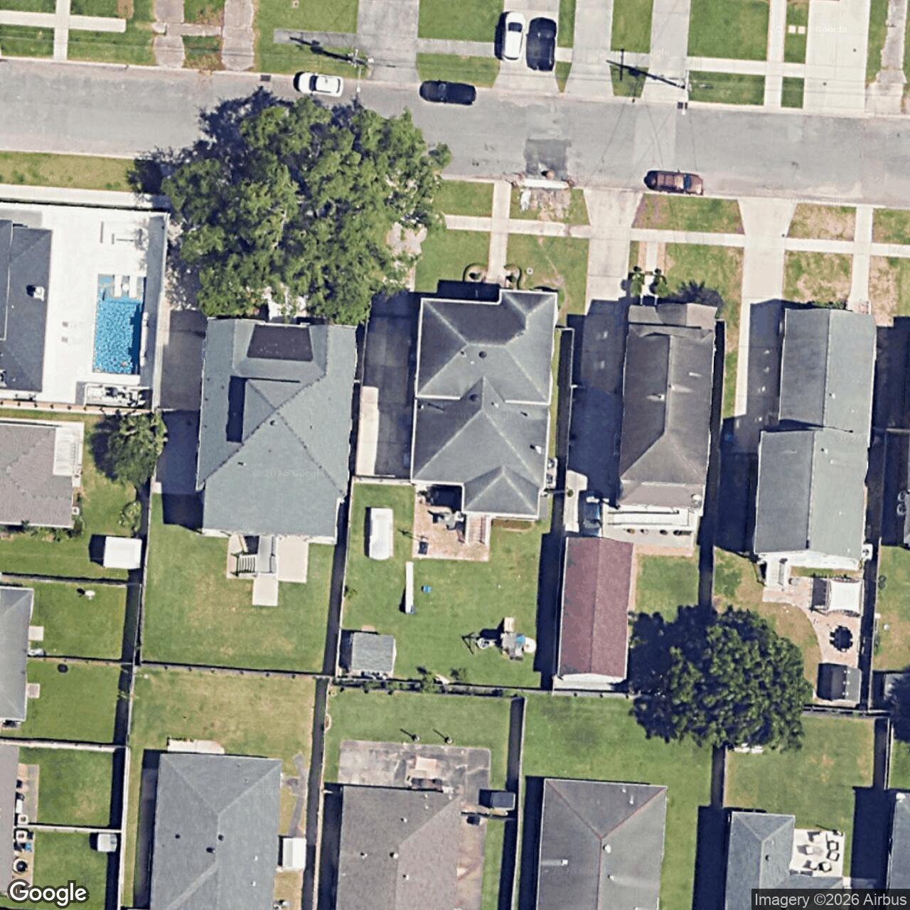 Satellite View for 420 40th St, New Orleans, LA 70124