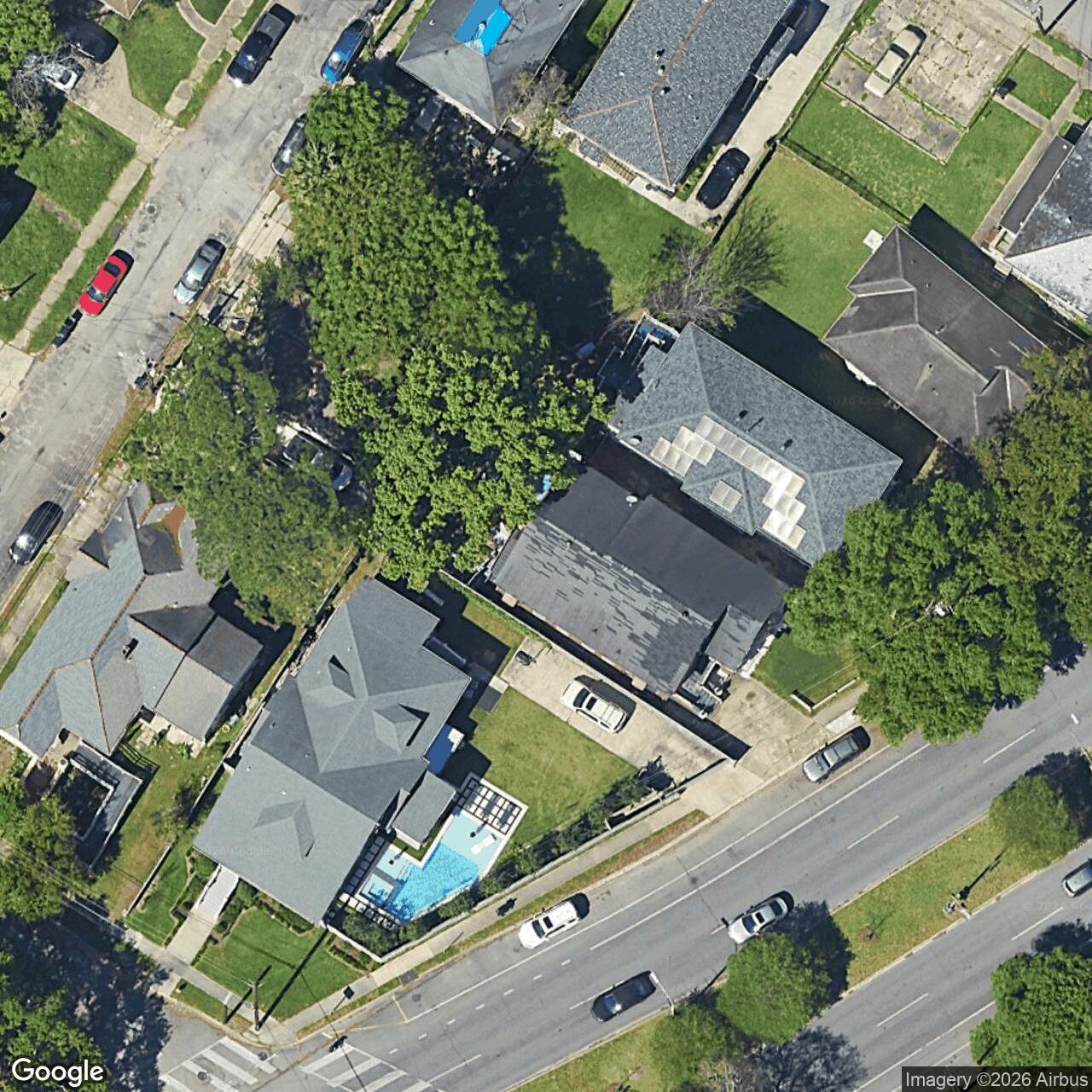 Satellite View for 4219 S Broad St, New Orleans, LA 70125
