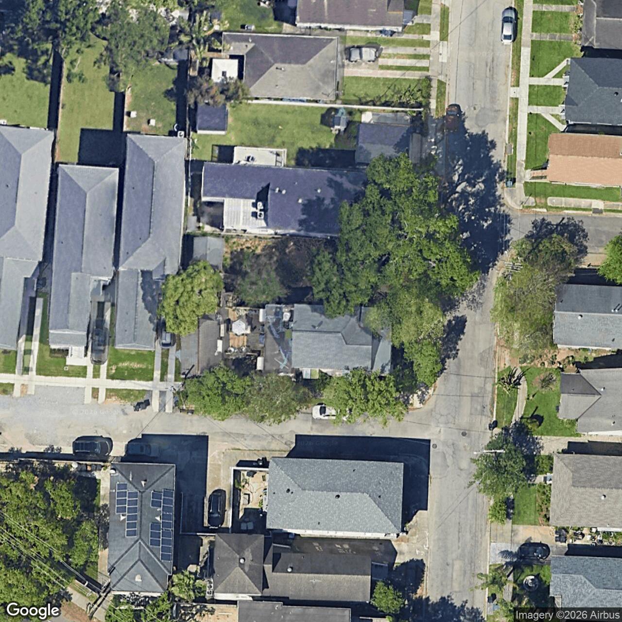 Satellite View for 3002 Robert St, New Orleans, LA 70125