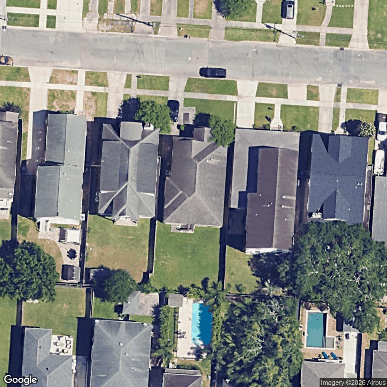 Satellite View for 342 40th St, New Orleans, LA 70124