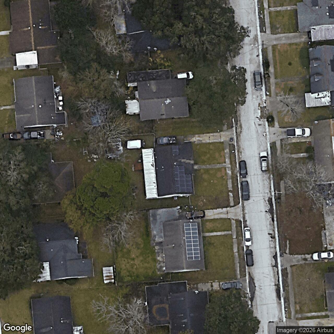 Satellite View for 4430 Arthur Dr, New Orleans, LA 70127