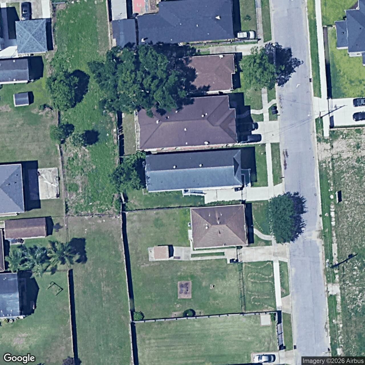 Satellite View for 6016 Music St, New Orleans, LA 70122
