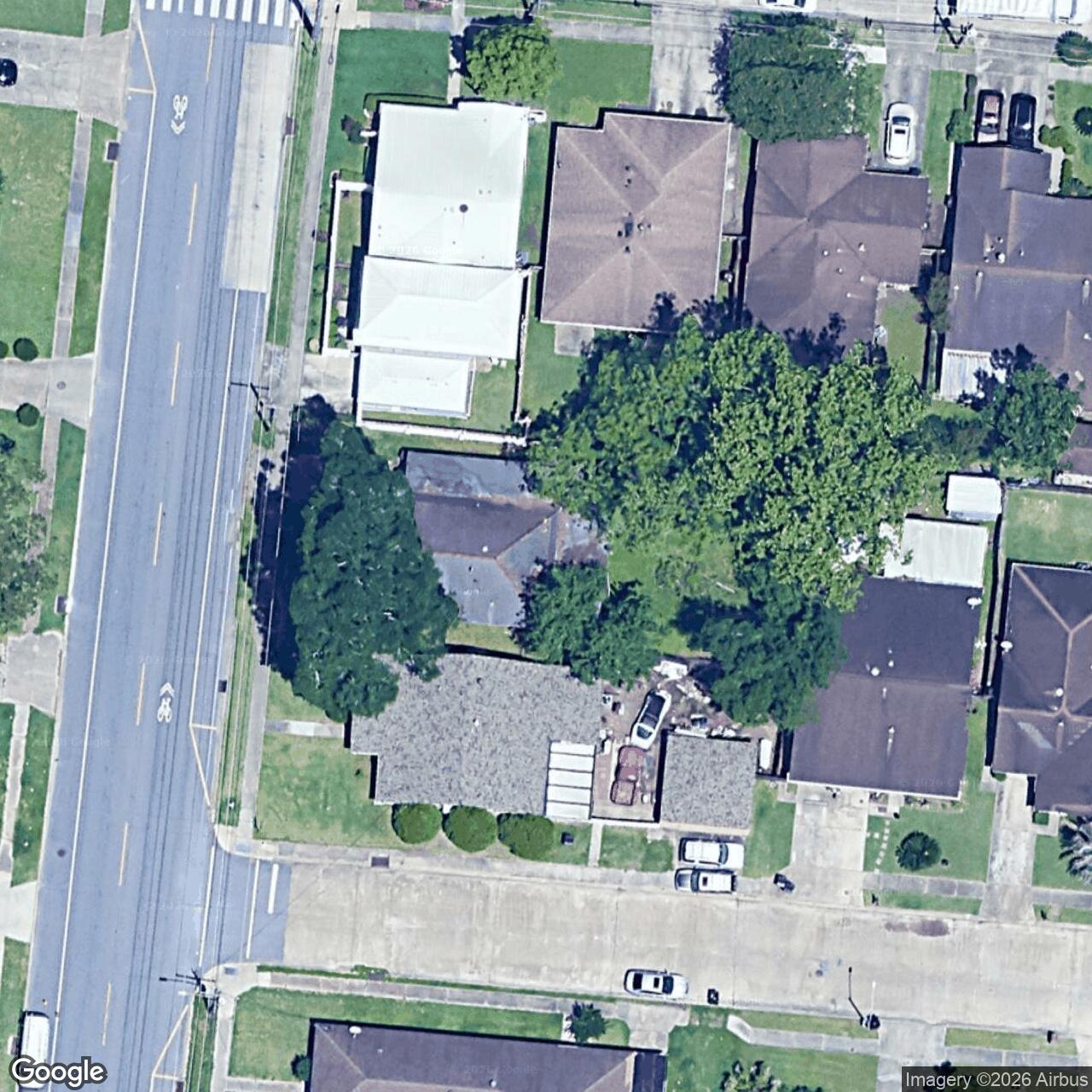 Satellite View for 3916 Sullen Pl, New Orleans, LA 70131