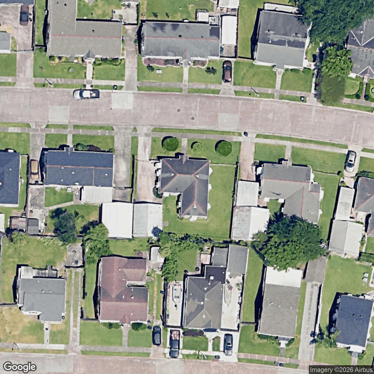 Satellite View for 10 San Carlos Ave, Jefferson, LA 70121
