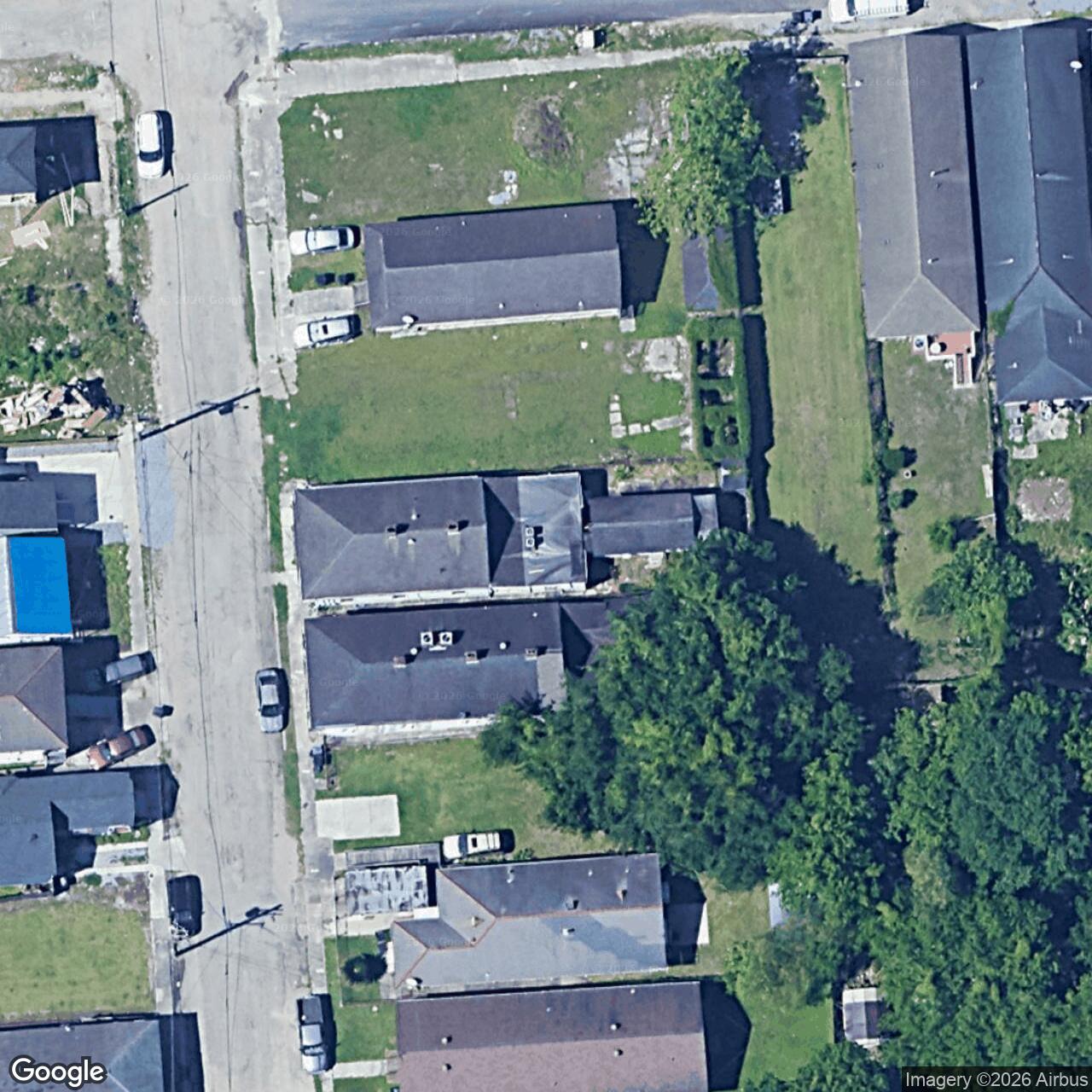 Satellite View for 1729 St Anthony St, New Orleans, LA 70116