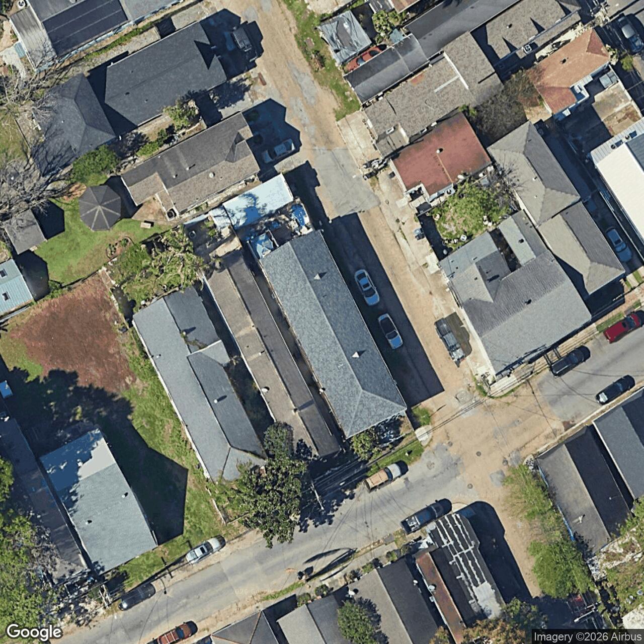 Satellite View for 3201 Laurel St, New Orleans, LA